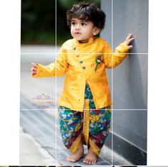 Baby Boy Dress Traditional, Baby Boy Outfits Indian, Baby Boy Traditional Clothes Indian, Traditional Dress For Boy, Ethnic Wear For Boys