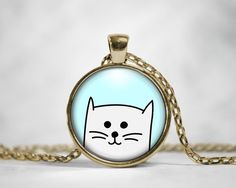 Peeking Kitty Glass Pendant Necklace 4th Amendment, Bill Of Rights, Glass Pendant Necklace, Glass Photo, Glass Dome, Love Couple, Glass Pendant, Cat Lover Gifts, Initial Necklace