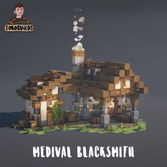 Minecraft Blacksmith House, Minecraft Farm