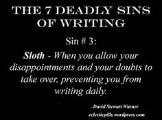 # 3 Sloth IE Disappointment, Doubts N Discouragements Create Slothfulness in your life. Heavenly Virtues, Balanced Life