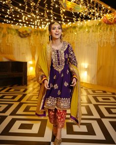 Niki Mehra, New Suit Design, Velvet Suit Design, Flower Gown, Punjabi Bride, Lacey Dress, Latest Dress Design