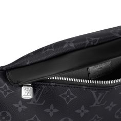 LOUIS VUITTON® - Discovery Bumbag Pm - Eclipse Pm Monogram, Luxury Belts, Phone Cards, Louis Vuitton Official, Adjustable Belt, Black Belt, Men's Collection, Monogram Canvas, Small Bags