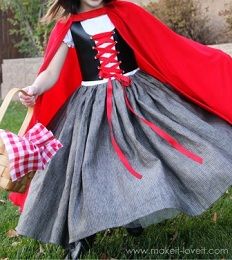 Diy Little Red Riding Hood Costume Women, Red Riding Hood Costume Kids, Red Riding Hood Costume Diy, Cape Sewing, Little Red Riding Hood Costume, Red Ridding Hood, Peasant Style Dress