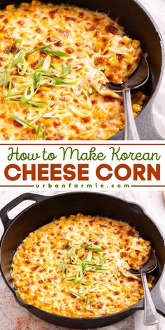 Craving something cheesy and flavorful? Learn How to Make Korean Cheese Corn, a quick 15-minute recipe featuring sweet corn, hints of maple, red onion, and scallions, all topped with melted cheese for a creamy, savory treat. Perfect for best game day appetizers or tailgating party ideas! Korean Corn Recipe, Tailgating Party Ideas, Korean Cheese Corn, Korean Corn Cheese, Korean Corn, Vegan Apps, Vegetarian Appetizer