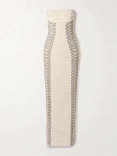 White Couture Evening Dress, Designer Fitted Evening Dress For Wedding, Designer Fitted Wedding Evening Dress, Wedding Evening Dress With Structured Boning, Couture White Evening Dress, Luxury Wedding Dress With Structured Boning, Georges Hobeika 2024, George Hobeika Couture, Georges Hobeika Blue Dress