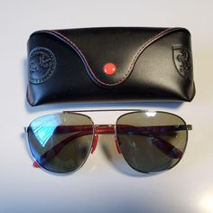 Description Ray-Ban sunglasses limited Ferrari model It has never been used when going out. After purchase, you can only try it on indoors a couple of times. Payment Please pay within 10 days after auction is finished. Shipping I can ship to worldwide!!;) If you hope EMS shipment, Please contact me. [Shipping Duration] ■　Please note that delivery time will be 11 - 50 business days. ■　We are happy to combine different items and send worldwide. ■　Please note that your item(s) will be shipped to th Red Frame, Men's Sunglasses, Ray Ban Sunglasses, Try It, Male Models, Ray Ban, Sunglasses Accessories, 10 Days, Sunglasses Case