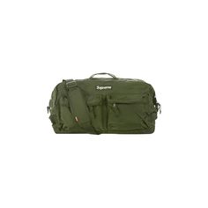 Find SUPREME Duffle Bag 'olive on Editorialist. Supreme Duffle Bag 'Olive' Modern Green Shoulder Bag With Luggage Sleeve, Functional Green Rectangular Luggage, Green Duffle Bag With Luggage Sleeve For Outdoor, Functional Green Bag With Top Carry Handle, Olive Travel Satchel Shoulder Bag, Green Functional Bag With Top Carry Handle, Olive Shoulder Bag Satchel For Travel, Olive Shoulder Satchel For Travel, Green Rectangular Satchel With Luggage Sleeve