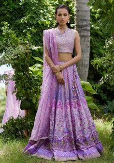 Embellished Lehenga, Printed Lehenga, Add Sleeves, Pale Gold