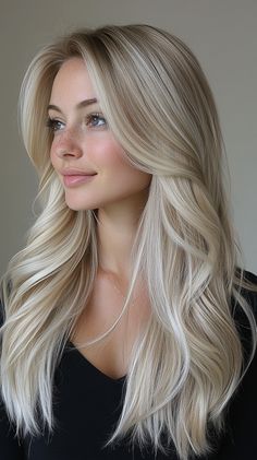 ✨ Trendy Hair Color Platinum Platinum Blonde Hair Color Ideas Fresh New Look Platnium Blonde Hair, Platinum Blonde Hair Color Ideas, Pixie Haircut Styles, Hairstyle For Chubby Face, Blonde Hair Transformations, Seamless Hair Extensions, Blonde Hair Color Ideas