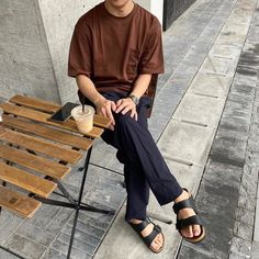 —@mrl.___ - ☕️ White Birkenstocks, Calf Muscles, Hipster Outfits, Birkenstock Arizona, Men Style Tips, Custom Fit, Fashion Store, Birkenstock, Real Leather