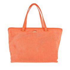 Cavalli Class Orange Calfskin Women Women's Handbag Cotton Handbag, Wedge Pumps, Dark Orange, Orange Leather, Pierre Cardin, Pump Sandals, Dolce & Gabbana, Sunglass Frames, Leather Accessories