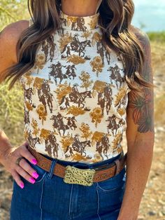 Sky High Tank – The Feisty Bull Boutique