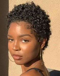 #curly hairstyles over 60 #short curly hairstyles 1920 #curly hairstyles for 9 year olds #8 curly hairstyles for stubborn hair #1920 curly hairstyles #curly hairstyles tutorial #black hairstyles with curly hair #curly hairstyles for black men Short Natural Haircuts, Twa Hairstyles, Natural Hair Short Cuts, Short Hair Black, Sassy Hair