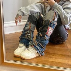 Diy Hoodie Design, Diy Hoodie, Painted Clothes, Streetwear Fashion Women, Mode Inspo, Nike Hoodie, 2000s Fashion, Mode Inspiration