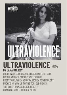 an advertisement for the ultimate women's magazine, ultravolence 2012 - 2013