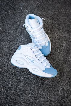 SPECIFICATIONS Synthetic nubuck upper with leather toe Soft and durable Lace closure Soft Hexalite hexagonal cushioning EVA midsole Abrasion-resistant rubber outsole Imported Reebok Question Mid Outfit, Sneaker Head Men, Trending Shoes For Men, Cheap Volleyball Shoes, Best Volleyball Shoes, Reebok Question Mid, Reebok Question, Best Basketball Shoes, Kicks Shoes