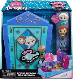 the frozen princess playset includes two toys