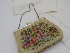 Vintage Floral Tapestry Evening Bag - Etsy Rectangular Floral Print Shoulder Bag For Evening, Floral Print Formal Bags For Spring, Formal Floral Print Bags For Spring, Elegant Evening Bags With Floral Print, Formal Floral Print Bag For Spring, Elegant Floral Print Evening Bags, Formal Spring Floral Print Bags, Vintage Formal Shoulder Bag For Spring, Vintage Tapestry Bag For Formal Occasions