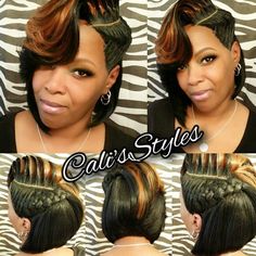 Ethnic Hair, Woman Hairstyles, Short Weave, Shorter Hair, Hair Due, Hair Creations, Hair Weaves