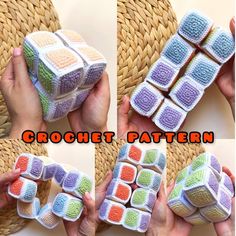 crochet patterns for baby blocks and squares