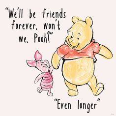 Winnie The Pooh Quotes Piglet Quotes, Piglet Winnie The Pooh, Winnie The Pooh And Piglet, Pooh And Piglet, Bff Quotes