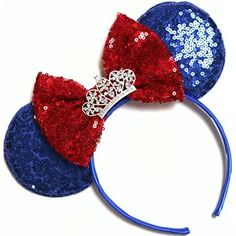 Snow White Tiara Minnie Ears, Snow White Ears,Blue Yellow Minnie Ears, Princess Mickey Ears, Blue Minnie Mouse Ears Color: Red. Blue Minnie Ears, Princess Mickey Ears, Snow White Ears, Blue Minnie Mouse, White Tiara, Minnie Mouse Toys, Mickey Mouse Ears Headband, Disney Theme Party, Bow Hairband