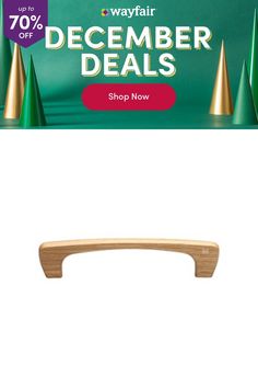 an ad for wayfair's december sale is shown in green and gold