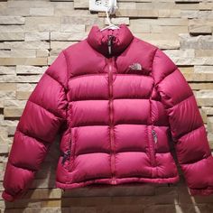 North Face Womens Nuptse Jacket Product Details Brand - The North Face Material - 700 Goose Down Insulation Color - Pink Size - Women's Medium Condition - A Few Minor Stains But Overall Excellent Condition! Style - Heavy Winter Puffer Coat Measurements Top To Bottom Length - 25" Pit To Pit - 20" #Tags - Coats Jackets Puff Bubble Puffy Nuptse Northface Ladies Women A5457 (Id-18-1743) Pink Northface Puffer, North Face Puffer Pink, Womens Pink Puffer Coat, 1996 Retro Nuptse Jacket Pink, Pink The North Face Outerwear With Pockets, Winter Puffer Coat, Nuptse Jacket, North Face Coat, North Face Women