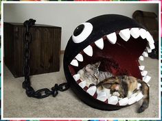 Cat Bed Ideas - Amazing - Stop Searching! Get all your needs fulfilled from one of the leading online stores. Unique Cat Bed, Geek Home Decor, Katt Grejer, Kat Diy, Diy Pet Bed, Video Game Rooms, Geek Decor, Ideal Toys, Owning A Cat