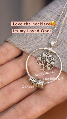 For a tree to grow and thrive it must have strong roots and the same can be said for a family. This unique silver family tree engraved necklace decorated with up to 5 names of your choice reminds us of celebrating the forces of nature and represents the people in our life that boost our emotional and personal growth. Unique Names, Personalized Necklace