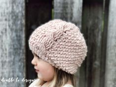 Textured Twist Cabled Beanie & Slouch Crochet pattern by Jennifer Pionk Free Crochet Hat Pattern, Crochet Cables, Quick Crochet Projects, Single Crochet Decrease, Crochet Cable, Project List, Basic Crochet, Learn How To Crochet