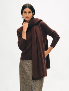 A White + Warren best seller since its debut, the Cashmere Travel Wrap is the most versatile accessory you'll ever own. The lightweight and breathable knit doubles as a chic evening wrap or a cozy blanket, and the generous size and supersoft feel works seamlessly for women and men. The Travel Wrap is offered in a wide range of colors—from timeless neutrals to soft pastels and bold brights—plus exclusive shades you won't find anywhere else. Learn more about this icon of White + Warren style. Deta Women Heart Health, Denim Sweater Jacket, Cashmere Travel Wrap, Evening Wrap, Evening Wraps, Travel Wrap, Cashmere Wrap, Denim Sweater, Stylish Clothes For Women