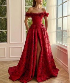 445.200Ft Teuta Matoshi Dresses, Matoshi Dress, Lavender Gown, Teuta Matoshi, Red Wedding Dress, Red Evening Dress, Evening Dress Fashion, Engagement Dresses, Custom Size Dresses