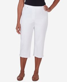 in stock Alfred Dunner Pants, Blue Bayou, Petite Pants, Alfred Dunner, Petite Outfits, Capri Pants, Mid Rise, Capri, Clothes For Women