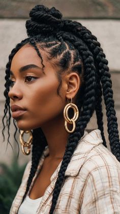 hairstyles to do with goddess box braids Glam Hairstyles, Ladder Braid, Fishbone Braid