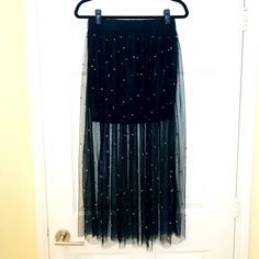 Agaci Gold Embellished Maxi Skirt Luxurious Gold Beaded Design Sexy Sheer Mesh Pair With A Black Bodysuit Elastic Waist Lined High Quality Rare Brand & Style! New With Tags! Size M Fits M 4-6 Best Laying Flat Waist 13.5” Hips About 18” Length 35” Don’t Have A Poshmark Account Yet? Use Code: Crimsoncobbler At Sign Up To Receive $10! Bebe, 2b, Zara, Express, Revolve, Tigermist, Topshop, H&M, Ohpolly, Princess Polly, Missguided, Hotmiamistyles, Nakedwardrobe, Fashionnova, Asos, Prettylittlething, W Embellished Long Skirt For Night Out, At Sign, Brand Style, Black Bodysuit, Bead Designs, Princess Polly, Gold Beads, Fashion Nova, Maxi Skirt