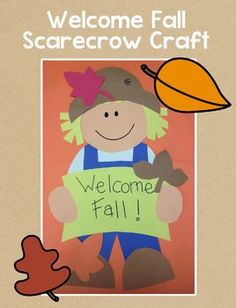 This is a scarecrow craft we use in my kindergarten class to celebrate the first day of fall in September.  All templates and step-by-step directions (with pictures) are included.This craft can also be found in the following packs at a discounted price:Mega Year Long Craft PackFall Craft PackYear Long Craft PackSeasons Craft PackSuper Craft and Activity PackPlease message me if you have any questions.  Enjoy!  -KendraKendra's KindergartenFollow me on facebook for exclusive sneak peaks and freebi Build A Scarecrow Template, Scarecrow Hat For Kids Free Template, Fall Art To Hang From Ceiling Classroom, Scarecrow Craft, Scarecrow Crafts, Preschool Decor, Fall Preschool Activities, Preschool Classroom Decor, Fall Scarecrows