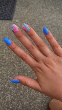 Summery Nails, Simple Acrylic Nails, Brittle Nails, Cute Gel Nails, Acrylic Nails Coffin Short, Summer Acrylic Nails, Dipped Nails