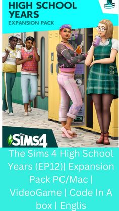 the sims 4 high school years p2 / 2 - mac video game code in a box