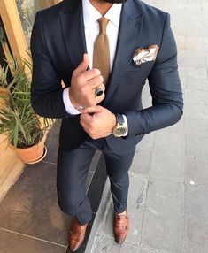 Dark Navy Blue Suit, Blue Suit Outfit, Navy Blue Suit Men, Wedding Suits Men Blue, Dark Navy Suit, Blue Mens Suit, Blue Slim Fit Suit, Navy Suit Wedding, Dark Blue Suit