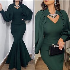 Green Evening Gowns, Mom Daughter Outfits, Soiree Dress, Stylish Short Dresses, Cocktail Outfit, Women Dresses Classy, Classy Work Outfits, Stylish Dresses For Girls, Elegant Dresses For Women