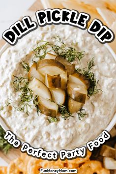 This Easy Dill Pickle Dip is cool, creamy, and packed with tangy pickles in every bite. Whether you’re dipping, spreading, or sneaking a scoop straight from the bowl, it’s the ultimate party must-have!