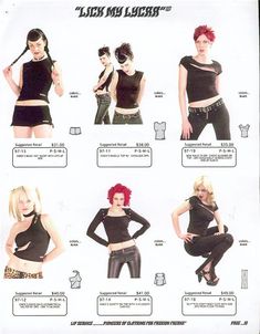 2000s Moodboard, Clothing Magazine, Service Catalog, Service Ads, 90s Mall Goth, Punk Magazine, Alternative Fashion Grunge, Goth Culture, Bartender Outfit