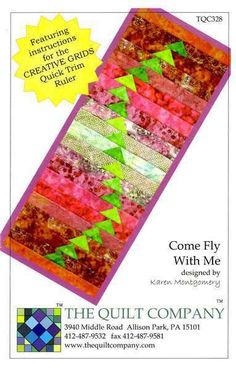 Come Fly With Me Flying Geese Quilt, Fly With Me, Handi Quilter, Come Fly With Me, Scrap Quilt Patterns, Quilted Table Toppers, Quilt As You Go, Jellyroll Quilts, Table Runner Pattern