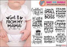 Newborn Svg, Baby Svg, Boy Baby Shower, Funny Svg, Baby Quotes, Svg Funny, Funny Baby, Boy Baby, Girl Baby