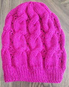 This lightweight beanie is knitted in  Cable Knit with Lacy Panel Slouchy Beanie style, that will help keep you warm during the chilly seasons. The fun sparkly Fuchsia color will add a fun pop to any outfit in your wardrobe.  This beanie is knitted with love and the hope that you or whomever you gift it to will love it for years to come.  Easy care, wash on gentle and dry on low heat or allow to air dry. Part of the proceeds from this sale will go towards helping those in need in the Pacific Nor Beanie Style, Slouchy Beanie, Fuchsia Color, The Hope, Skull Cap Beanie, Skull Cap, Etsy Items, The Pacific, Cable Knit