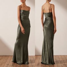 Olive Green Sheath Prom Dresses sold by dressydances on Storenvy Olive Green Formal Dress Long, Olive Green Dress Formal, Olive Green Prom Dresses, Long Olive Green Dress, Olive Green Formal Dress, Prom Dresses With Straps, Olive Green Prom Dress, Brown Prom Dress, Dresses With Straps