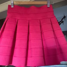 Hot Pink Mini Skirt Pink Relaxed Fit Lined Mini Skirt, Hot Pink Mini Skirt, Pink Mini Skirt With Pockets, High-waist Pink Mini Skirt For Day Out, Pink Stretch Mini Skirt With Built-in Shorts, Hi Low Skirts, Quilted Skirt, Green Mini Skirt, Skirt Coverup