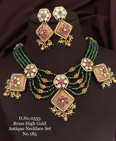 Description :- Gold Necklace /Indian Gold Necklace Set/ Indian Choker/ kundan Necklace /Temple necklace /temple jewelry/ Indian jewelry 100% Satisfaction. Long Lasting Plating, High-Quality Stones. Gifting :- This Earrings comes in a beautiful manalisstudio gift box, making it an ideal gift for birthdays, weddings or anniversaries. Occasion :- Perfect choice for any Indian occasion. Care: 1.It Is Advisable That You Keep Products Away From Direct Heat, Humidity, And Moisture. It Is Best To Preser Gold Necklace Set Indian, Necklace Indian Gold, Indian Gold Necklace, Temple Necklace, Indian Choker, Gold Necklace Indian, Necklace Set Indian, Temple Jewelry, Necklace Indian