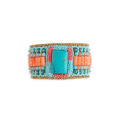 The Handmade Beaded Cuff Bracelet Can Be Given As A Gift As It Gives A Good Impression Of Love. It Fits Snugly On The Wrist And Its Bright Colour Makes The Bracelet Stunning And Elegant. Material Clay + Glass + Iron Metal + Beads + Acrylic + Cotton Fabric Care: Keep It Dry, Away From Chemicals Bohemian Blue Beaded Bracelets With Rectangular Beads, Blue Rectangular Beaded Bohemian Bracelets, Blue Rectangular Bohemian Beaded Bracelets, Blue Adjustable Beaded Wristlet, Trendy Adjustable Blue Cuff Bracelet, Multicolor Rectangular Bracelets For Fashion, Multicolor Rectangular Bracelets, Bohemian Blue Beaded Bracelets, Blue Bohemian Beaded Bracelets